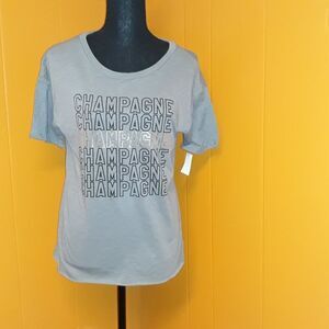 *NWT * Gray Champagne t shirt fifth …